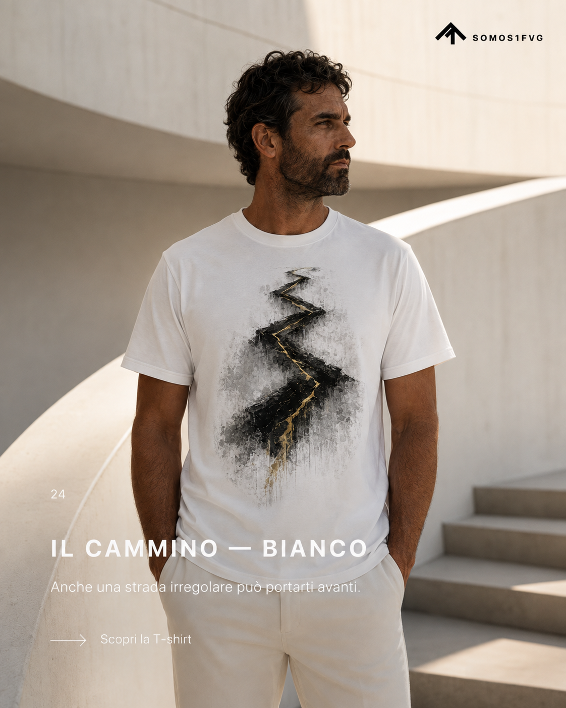 SOMOS1FVG Il Cammino Bianco — immagine editoriale ASCENSIONE