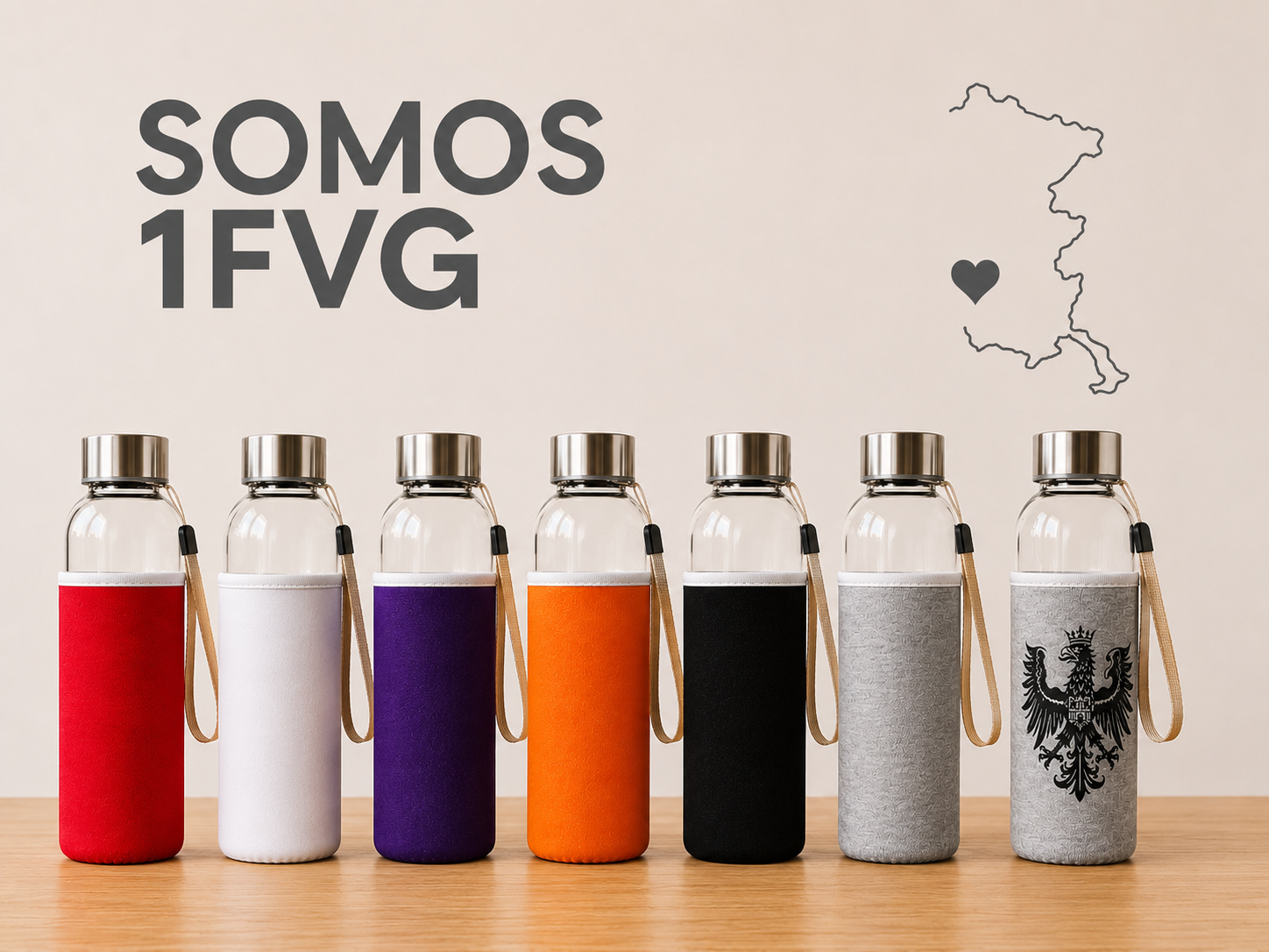 017 Borraccia Bodhi vetro 500ml con custodia