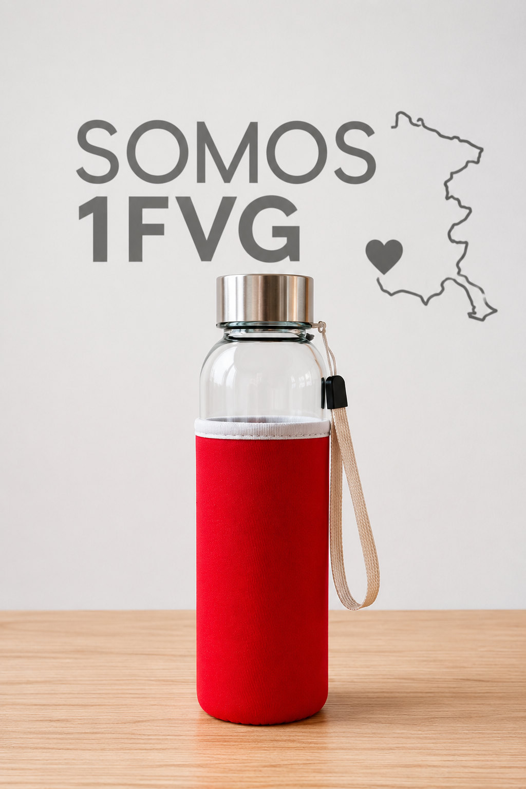 017 Borraccia Bodhi vetro 500ml con custodia