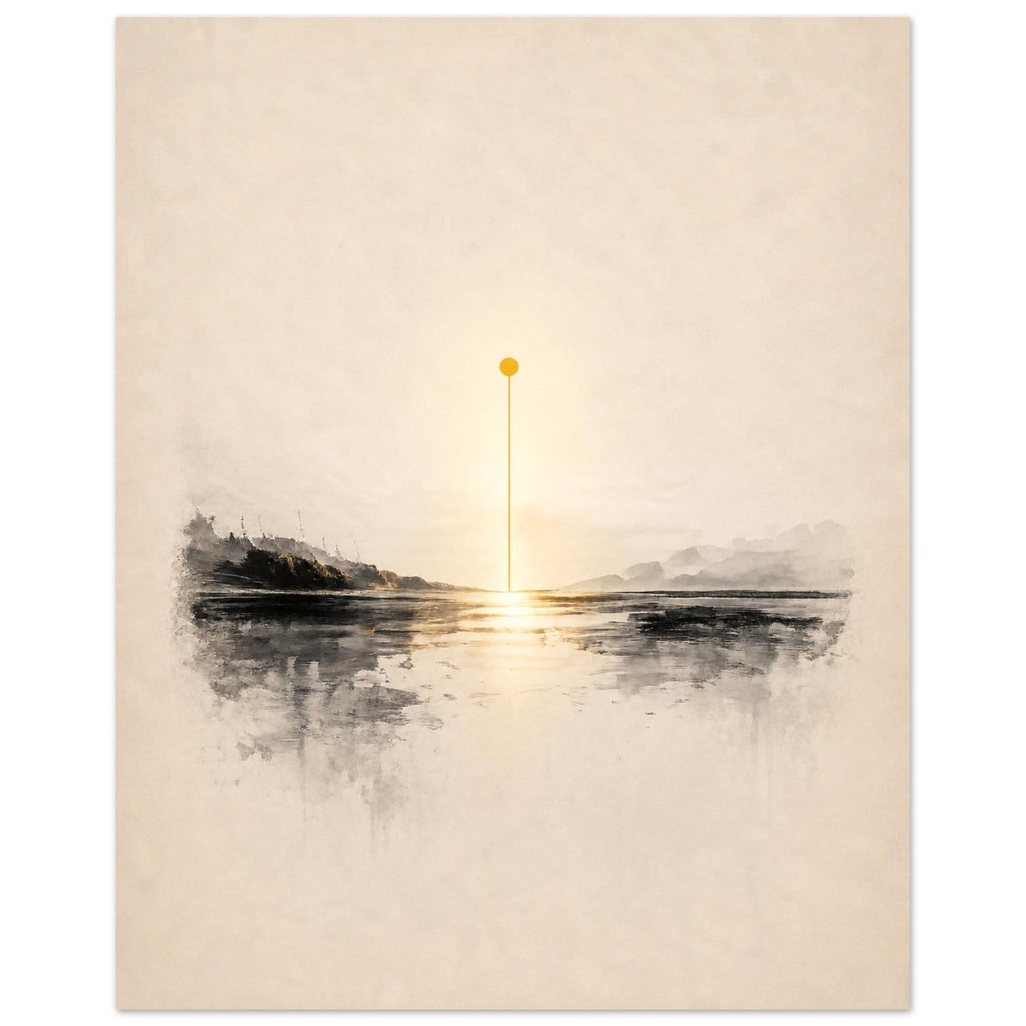 La Luce — poster ASCENSIONE SOMOS1FVG, vista del disegno