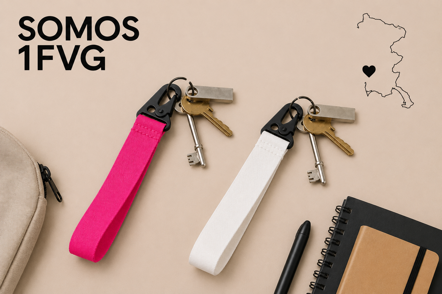 BG100 Portachiavi personalizzabile