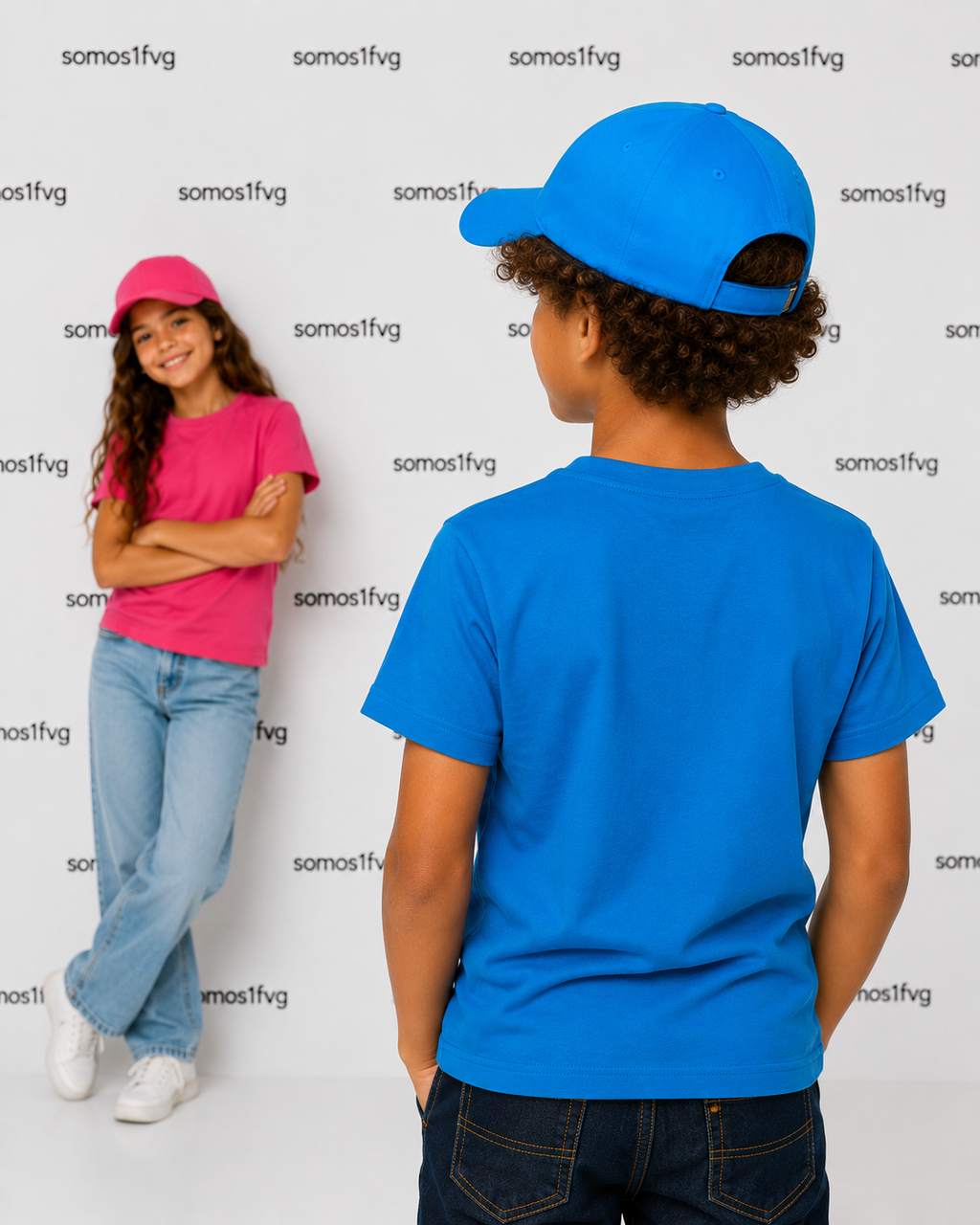 B10b Cappellino bambino 5 pannelli Beechfield Junior Original