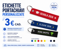 008 Porta Chiavi Etichetta