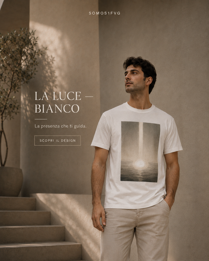 SOMOS1FVG La Luce Bianco — immagine editoriale ASCENSIONE