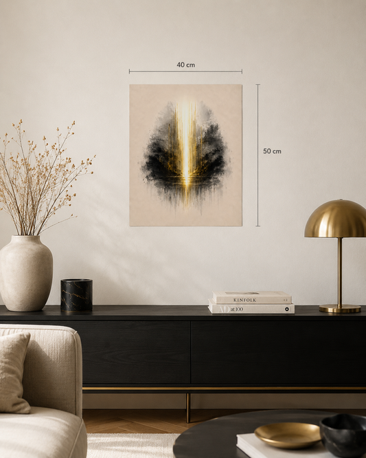 La Luce — poster 40×50 cm ASCENSIONE SOMOS1FVG con riferimento dimensioni